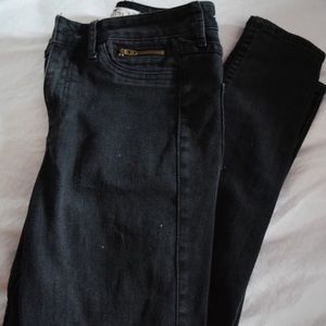 Black Hollister Skinny Jeans